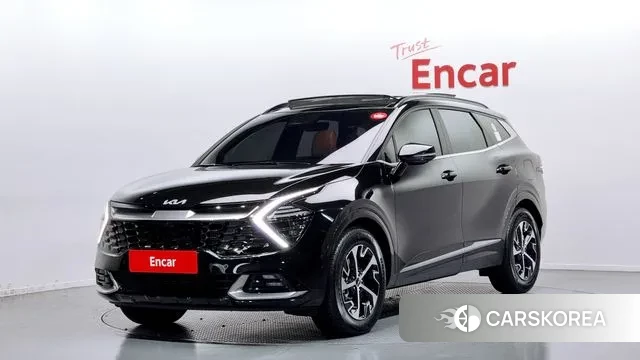 Kia Sportage 5th Generation Hybrid 2022 Черный из Кореи
