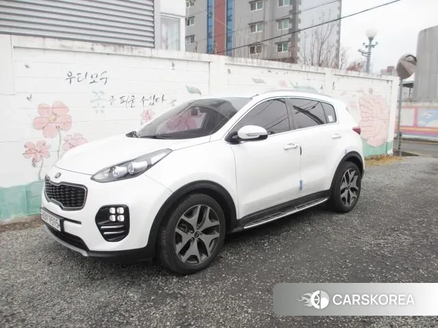 Kia Sportage 4th Generation 2018 Белый из Кореи
