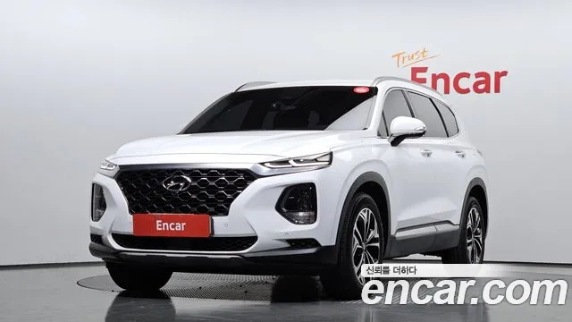 Hyundai Santa Fe TM 2019 Белый из Кореи