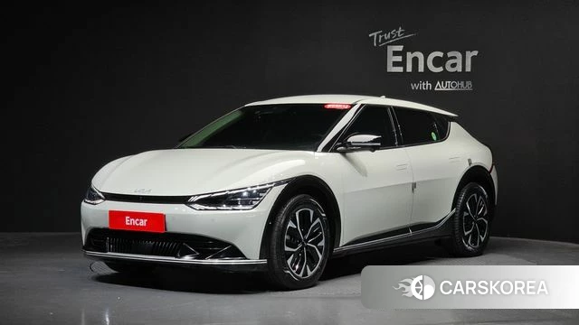 Kia EV6 2022 Жемчужный цвет из Кореи