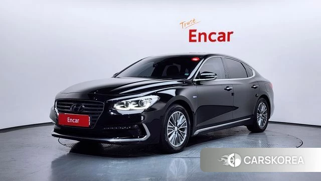 Hyundai Grandeur IG Hybrid 2019 Черный из Кореи