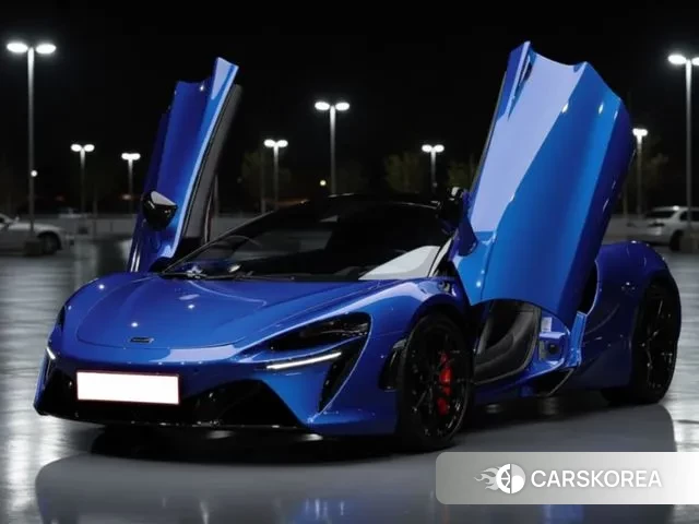 McLaren Artura 2024 Синий из Кореи