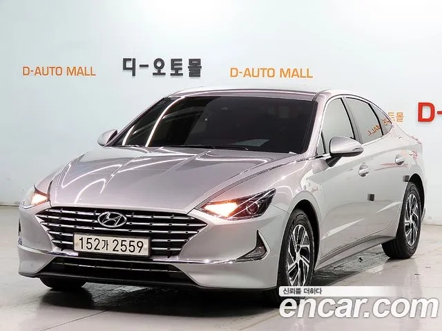 Hyundai Sonata Hybrid (DN8) 2021 Серебряный из Кореи