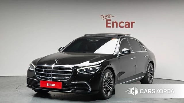 Mercedes-Benz S-Class W223 2023 Черный из Кореи