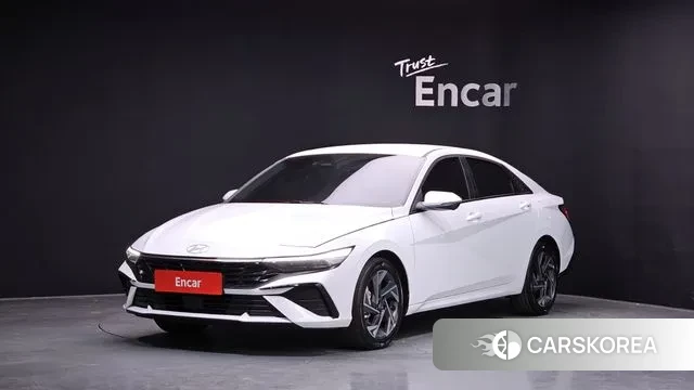 Hyundai The New Avante (CN7) 2025 Белый из Кореи