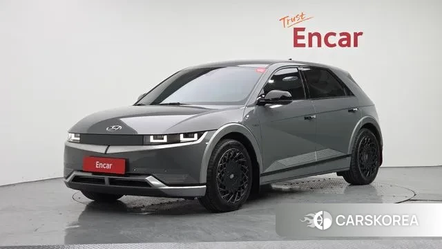 Hyundai Ionic 5 2021 Серебристо-серый из Кореи