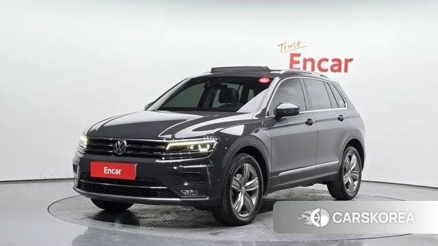 Volkswagen Tiguan second Generation 2018 Серый из Кореи