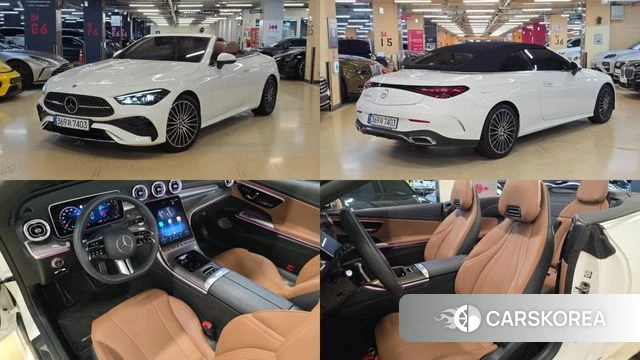 Mercedes-Benz CLE-Class C236 2026 Белый из Кореи
