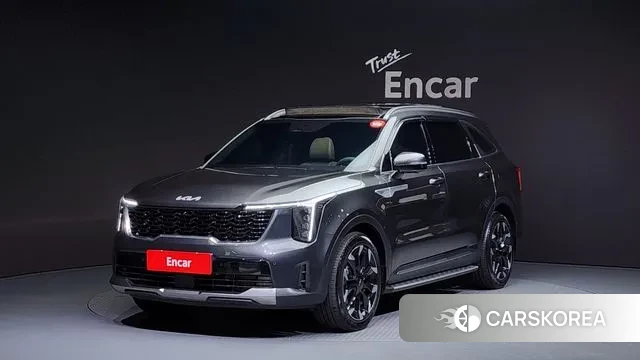 Kia The New Sorento 4th Generation 2024 Серый из Кореи