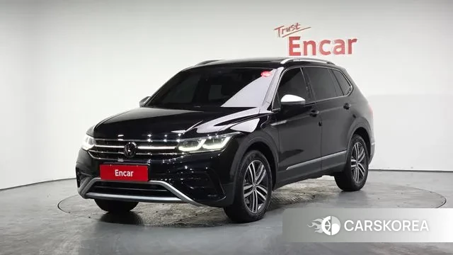 Volkswagen Tiguan Allspace 2024 Черный из Кореи