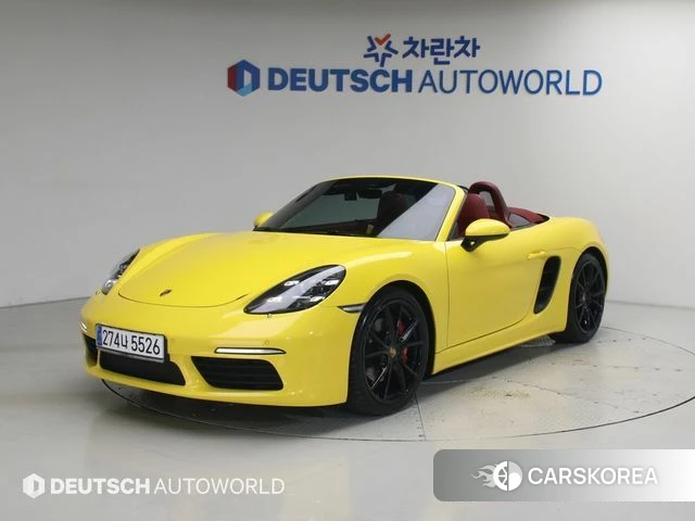 Купить Porsche 718 Boxster из Южной Кореи