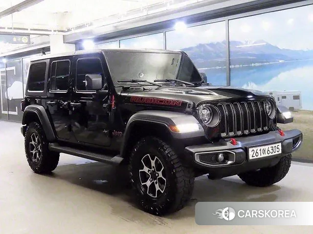 Jeep Wrangler (JL) 2020 Черный из Кореи