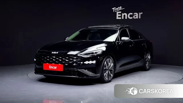 Kia K8 2021 Черный из Кореи