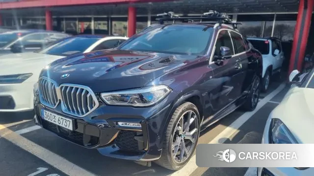 BMW X6 (G06) 2021 Синий из Кореи