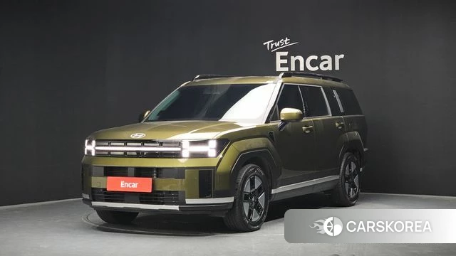 Hyundai Santa Fe (MX5) 2024 Зеленый из Кореи