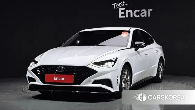 Hyundai Sonata (DN8) 2021 Белый из Кореи