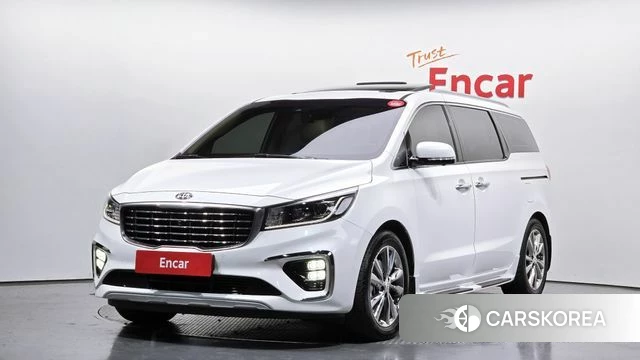Kia The New Carnival 2020 Белый из Кореи