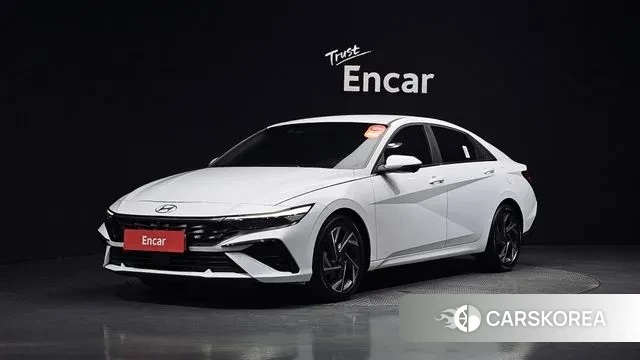 Hyundai The New Avante (CN7) 2023 Белый из Кореи