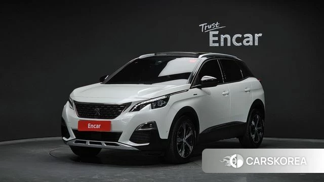 Peugeot 3008 second generation 2018 Белый из Кореи