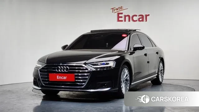 Audi A8 (D5) 2021 Черный из Кореи