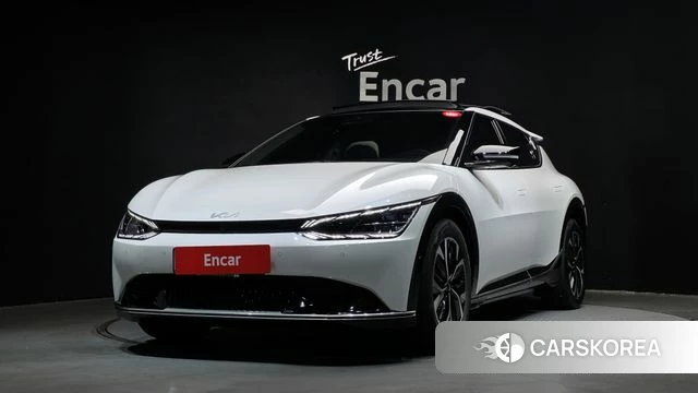 Kia EV6 2022 Белый из Кореи