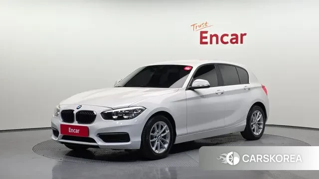 BMW 1 Series (F20) 2018 Белый из Кореи