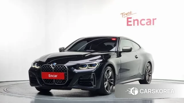 BMW 4 Series (G22) 2023 Черный из Кореи