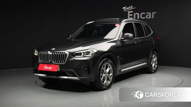 BMW X3 (G01) 2022 Серый из Кореи