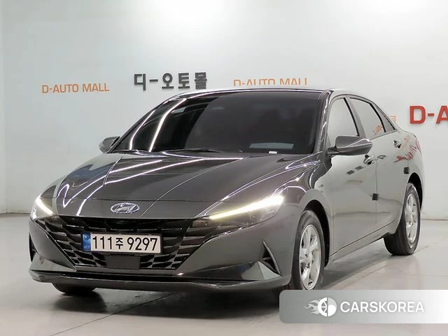 Hyundai Avante (CN7) 2022 Серебристо-серый из Кореи