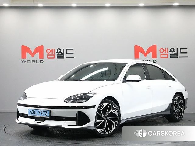 Hyundai Ionic 6 2022 Белый из Кореи