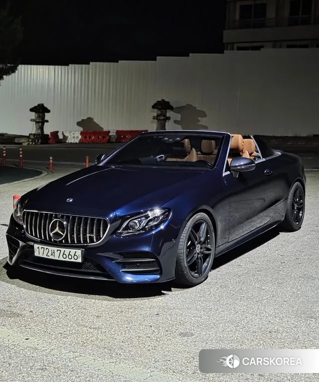 Mercedes-Benz E-Class W213 2018 Синий из Кореи