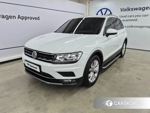 Volkswagen Tiguan second Generation 2020 Белый из Кореи