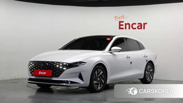 Hyundai The New Grandeur IG Hybrid 2020 Белый из Кореи