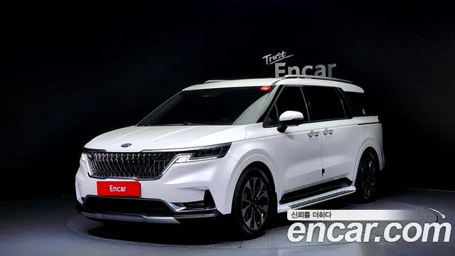 Kia Carnival 4th generation 2021 Белый из Кореи