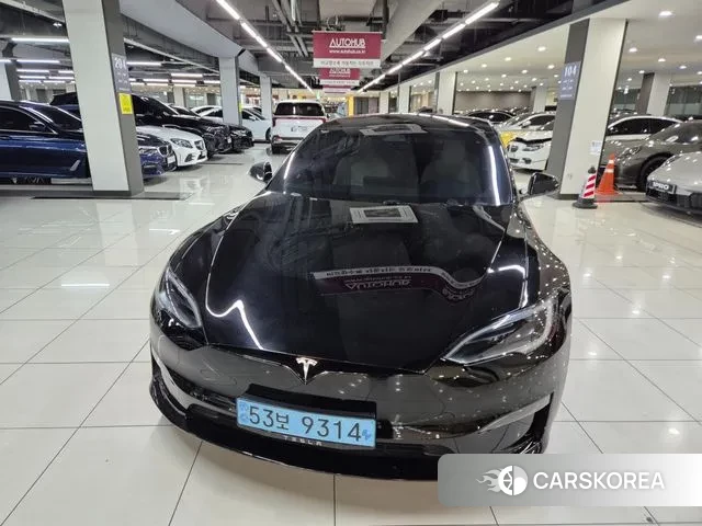 Tesla Model S 2023 Черный из Кореи