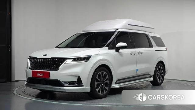 Kia Carnival 4th generation 2021 Белый из Кореи