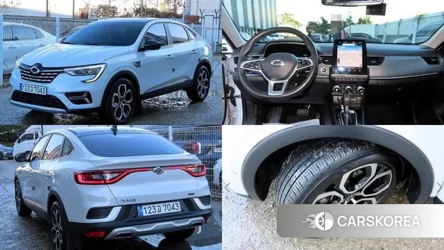 Renault Korea (Samsung) XM3 2021 Белый из Кореи