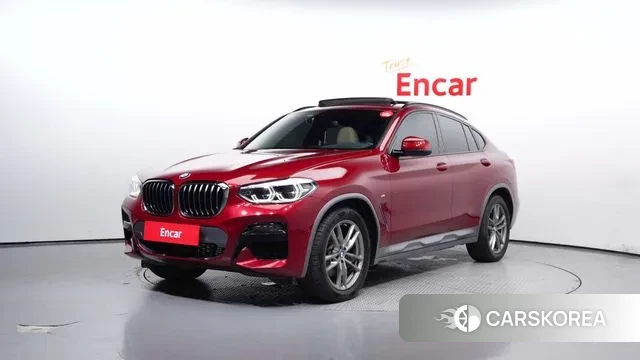 BMW X4 (G02) 2020 Красный из Кореи