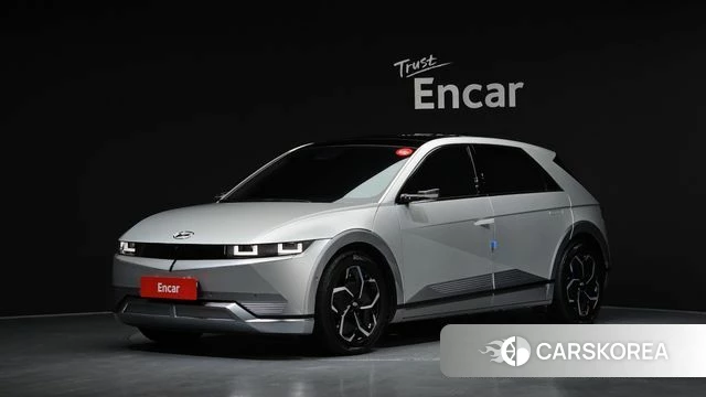 Hyundai Ionic 5 2024 Серебристо-серый из Кореи