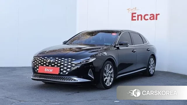 Hyundai The New Grandeur IG Hybrid 2020 Черный из Кореи