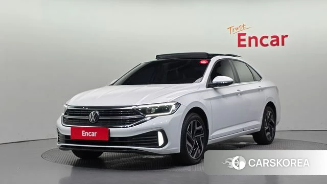 Volkswagen 7th Generation of Jetta 2023 Белый из Кореи