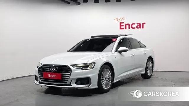 Audi A6 (C8) 2020 Белый из Кореи