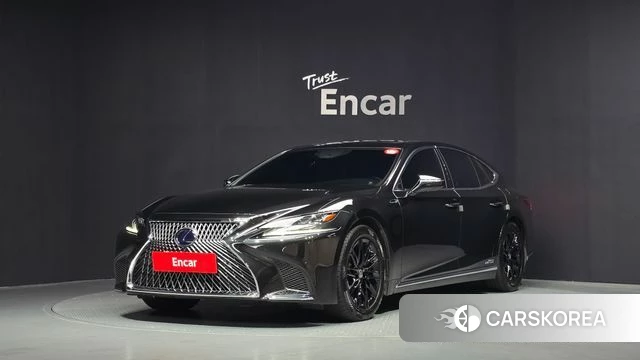 Lexus LS500h 5th generation 2018 Черный из Кореи