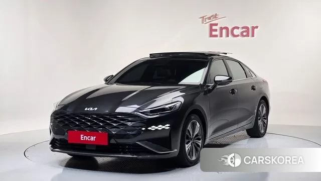 Kia K8 Hybrid 2022 Серый из Кореи