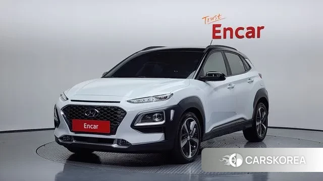 Hyundai Kona 2018 Белый из Кореи
