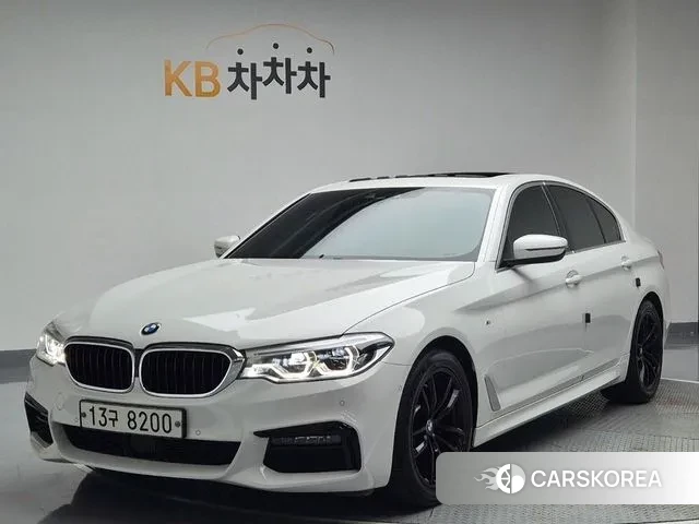 BMW 5 Series (G30) 2019 Белый из Кореи