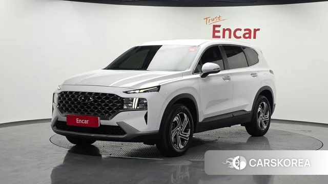 Hyundai The New Santa Fe 2022 Белый из Кореи