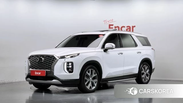 Hyundai Palisade 2021 Белый из Кореи