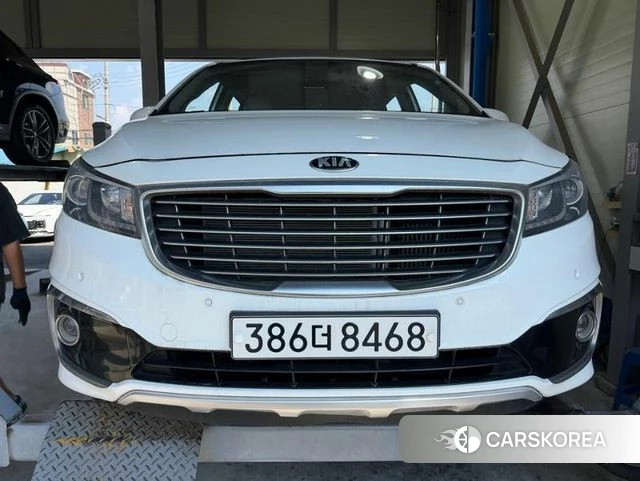 Kia All New Carnival 2018 Белый из Кореи