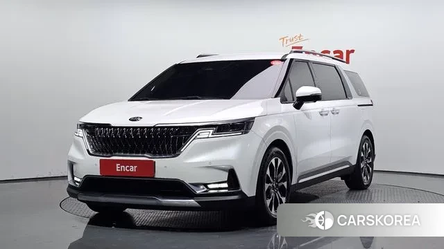 Kia Carnival 4th generation 2020 Белый из Кореи